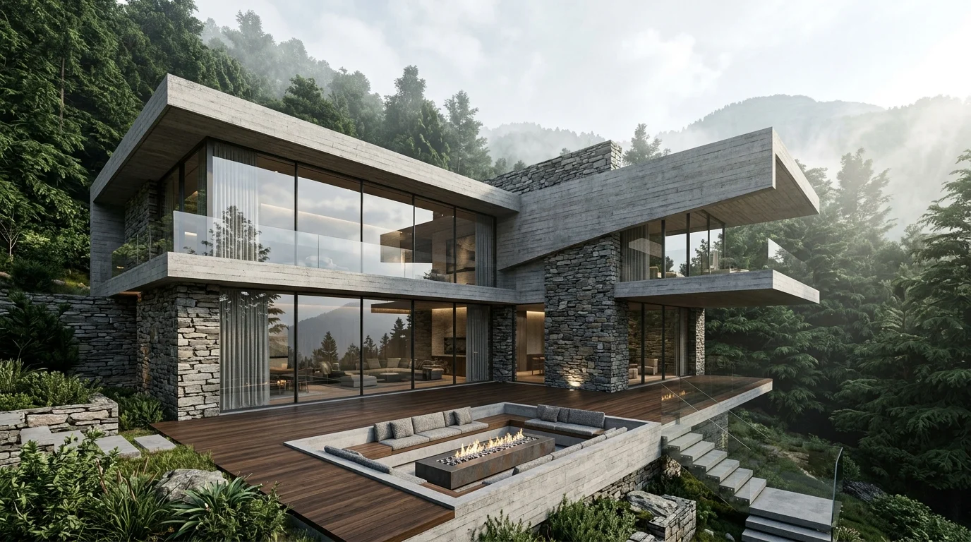 Solstice Mountain Retreat — ERENDERS